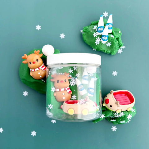 Reindeer Games Mini Play Dough-To-Go