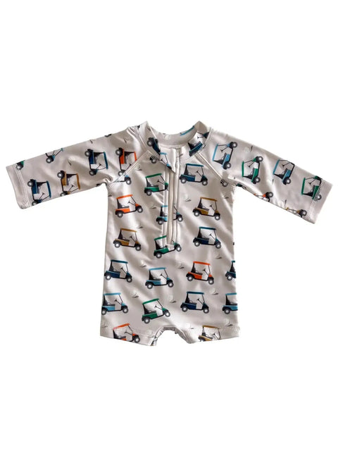 Sonny Rashguard Swimsuit - Golf Cart