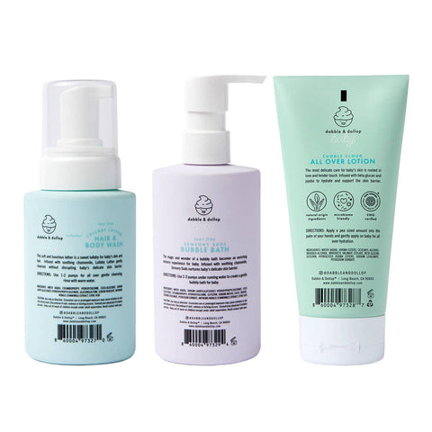 Baby Bath to Bed Gift Set