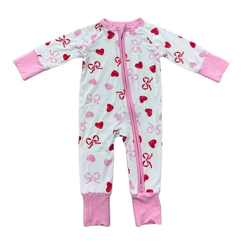 Hearts & Bows Bamboo Pajama