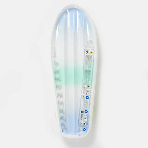 Kids Skateboard Float - Blue-Lime