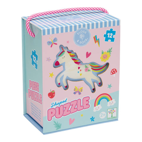 Rainbow Fairy 12pc Shaped Puzzle
