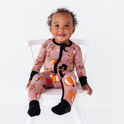 Fall Out Boy Baby Bamboo Pajamas - Kiki + Lulu