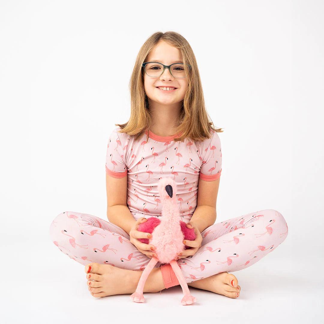 Fancy Flamingo Plush Stuffed Animal - Emerson and Friends