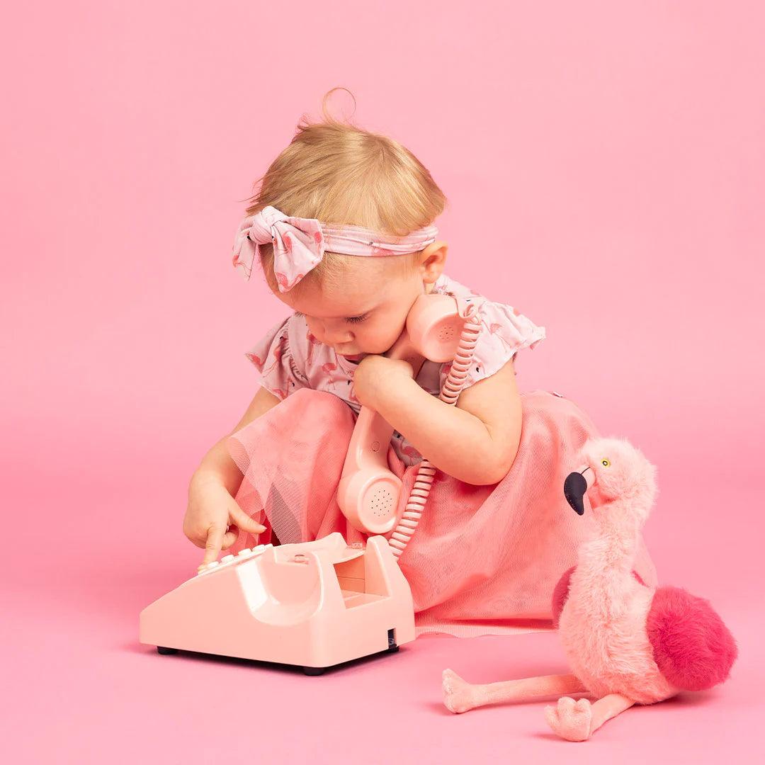 Fancy Flamingo Plush Stuffed Animal - Emerson and Friends