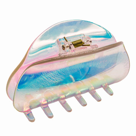 Medium Iridescent Hair Claw Clip