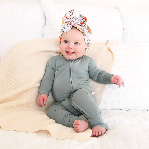 Eucalyptus Zip Bamboo Pajamas