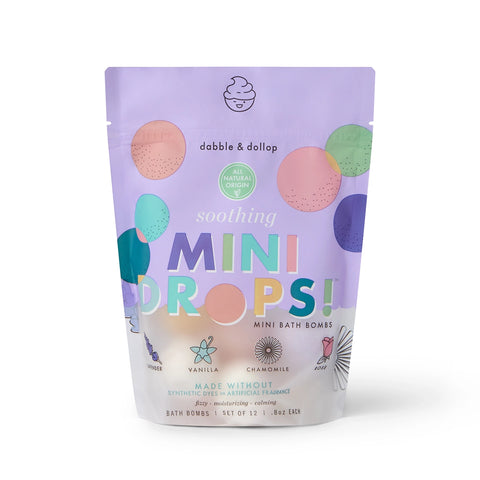 Mini Drops® Bath Bombs for Kids | All-Natural Soothing Scents