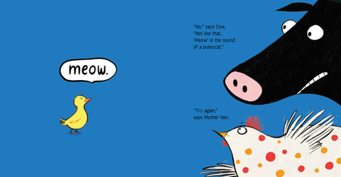 Duck Goes Meow Board Book