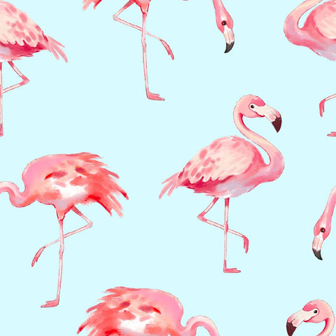 Bamboo Baby Convertible Ruffle Zipper Pajama Flamingo