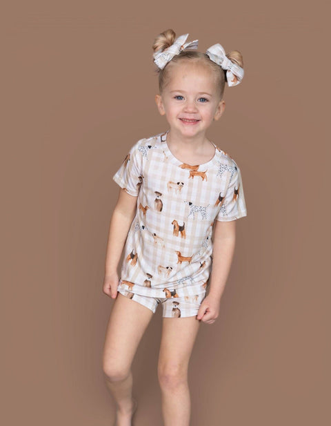 Kids Bamboo Short Set - Pawfect Pals
