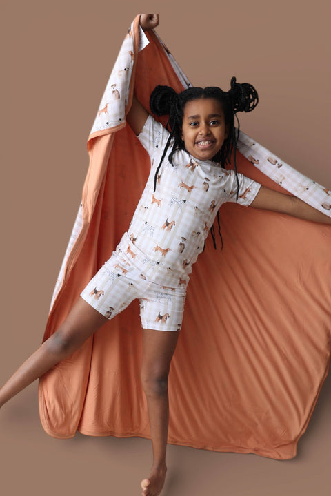 Kids Bamboo Short Set - Pawfect Pals