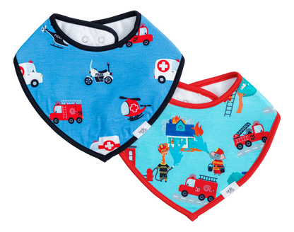 First Responders Bandana Bib Set - Birdie Bean