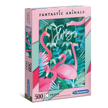 Flamingos 500 Piece Puzzle - Creative Toy Company