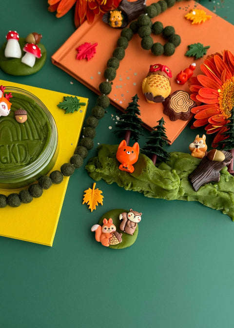 Forest Friends Play Dough Kit - Earth Grown KidDoughs