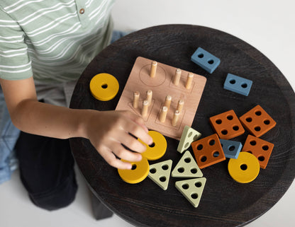 Geometric Shapes Sorting Puzzle - Lytl Store