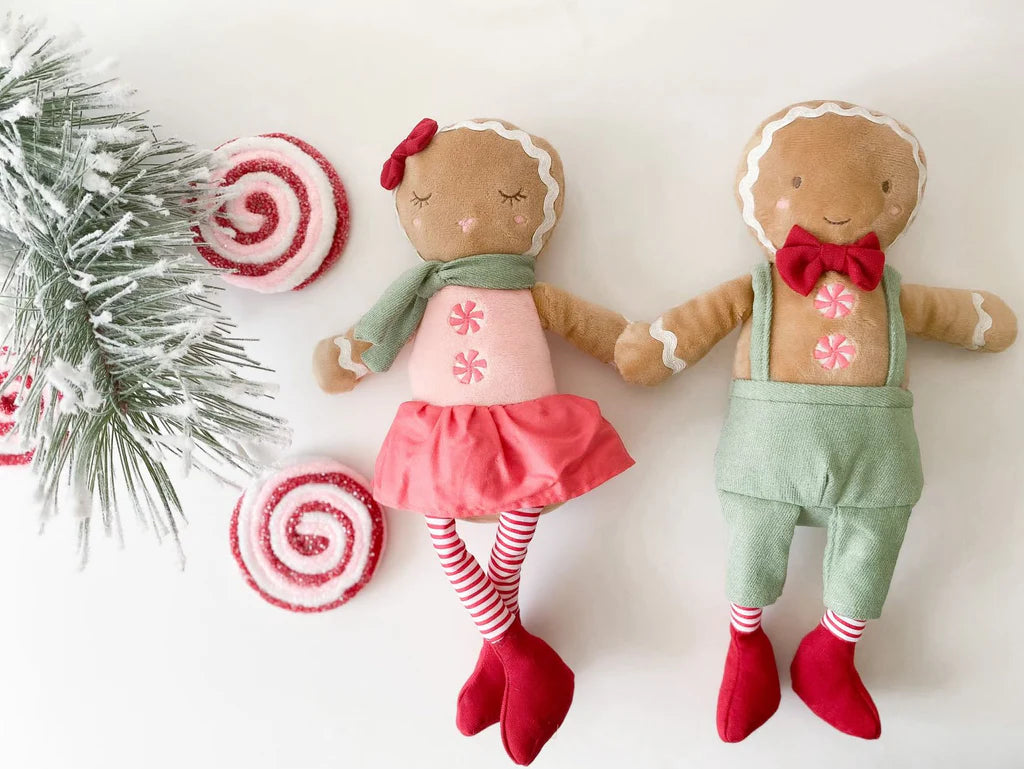 Gingerbread Girl Plush Doll - Mon Ami