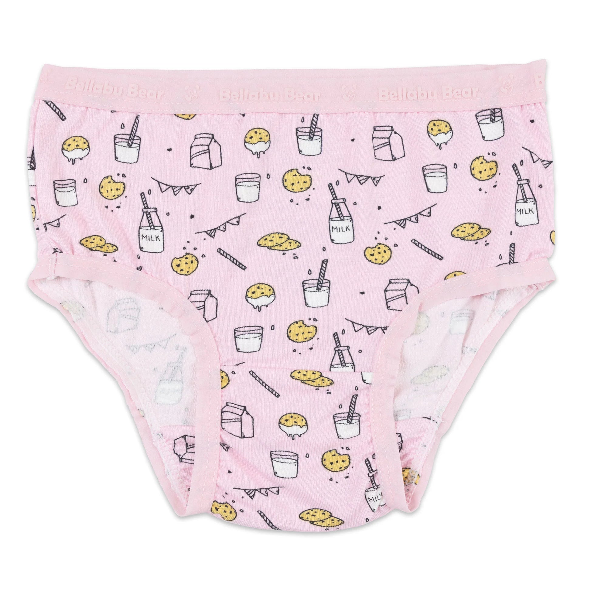 Girl's Bamboo Underwear 7-Pack - Bellabu Bear