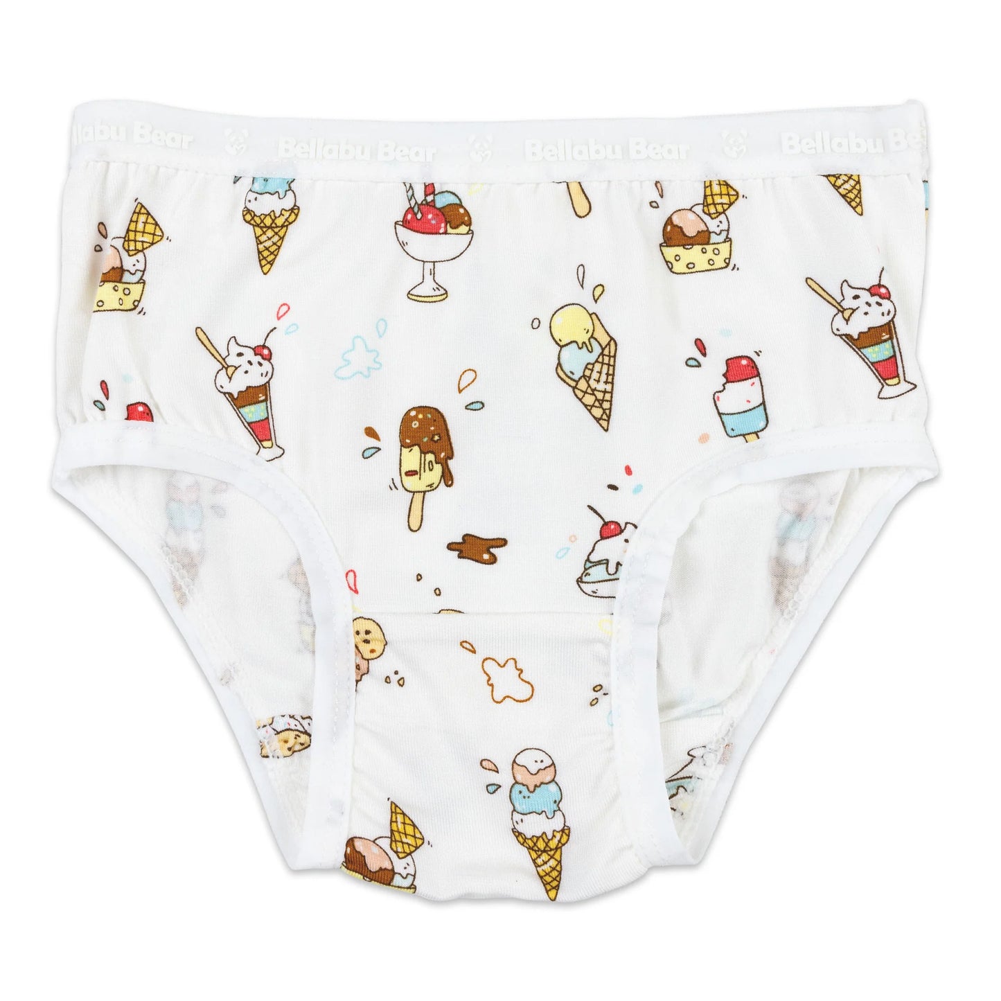 Girl's Bamboo Underwear 7-Pack - Bellabu Bear