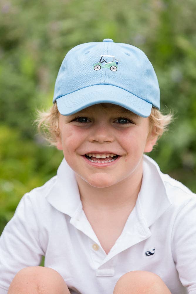 Golf Cart Baseball Hat - Bits & Bows