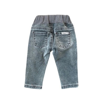 Gray Wash Denim Jeans - Babysprouts