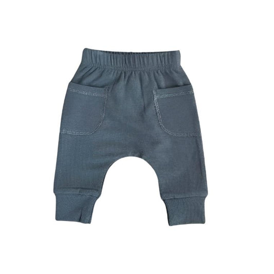 Gray Wash Pocket Pants - Babysprouts