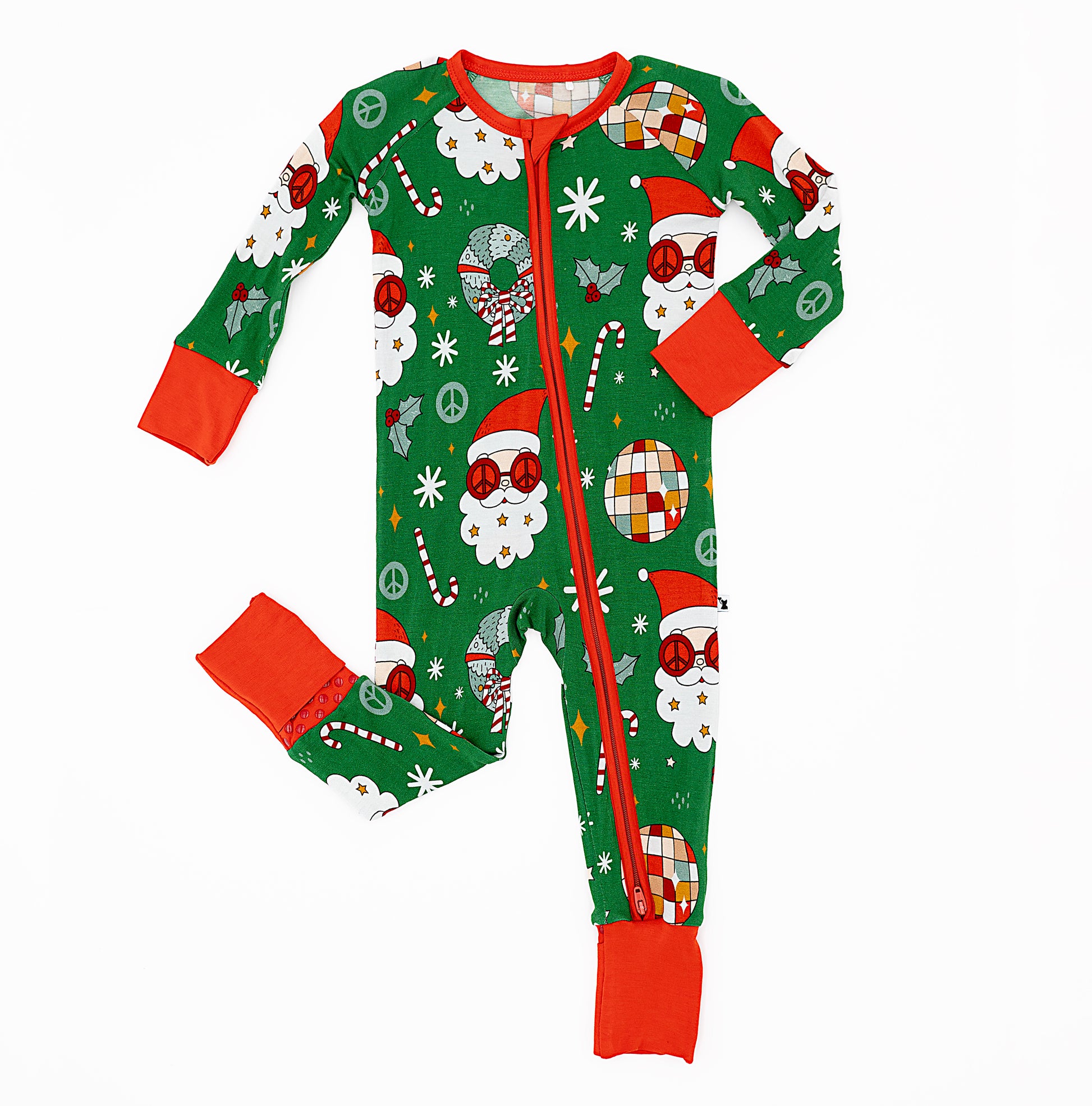 Groovy & Bright Convertible Footie Pajama - Kiki + Lulu