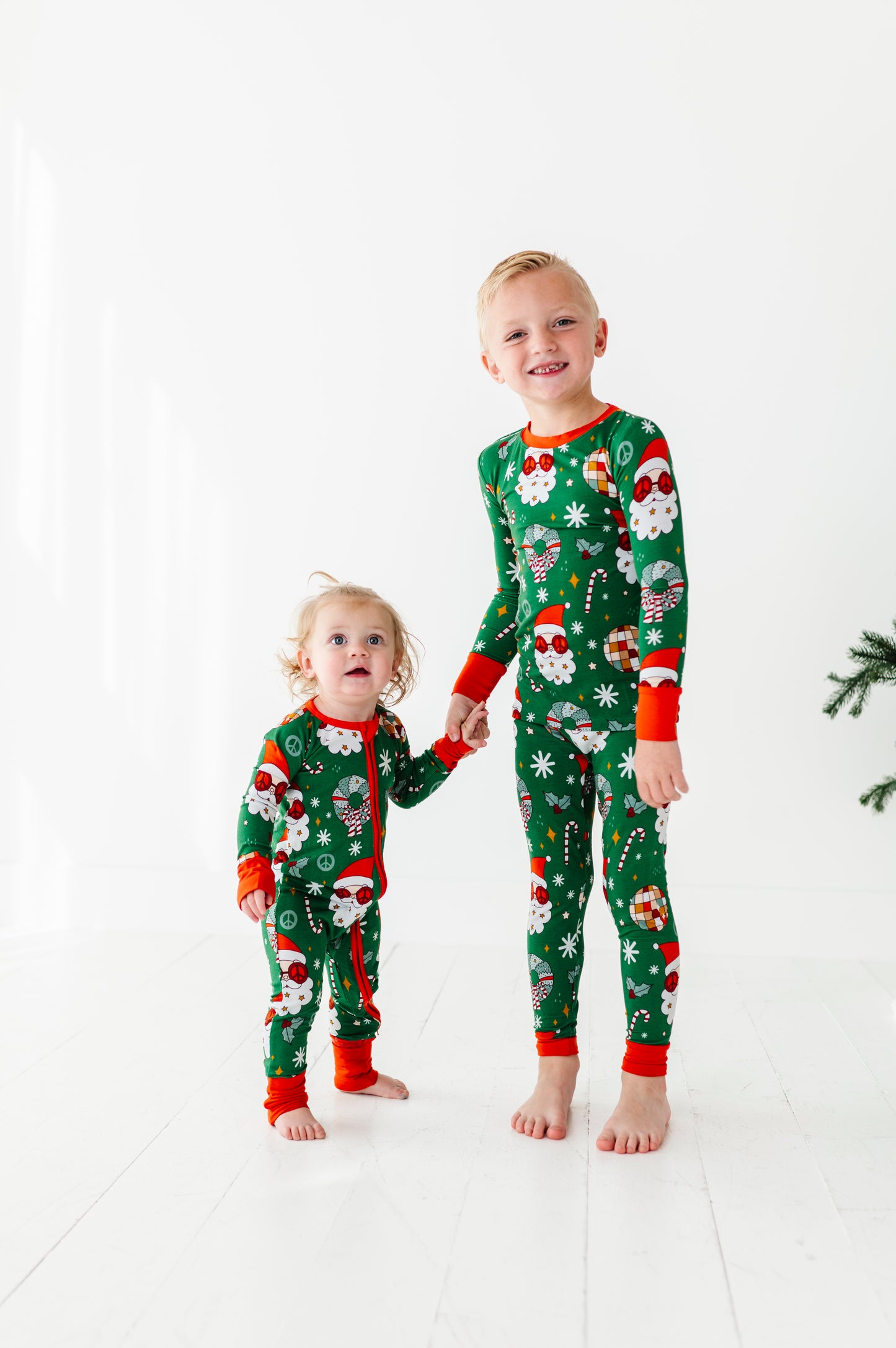 Groovy & Bright Convertible Footie Pajama - Kiki + Lulu