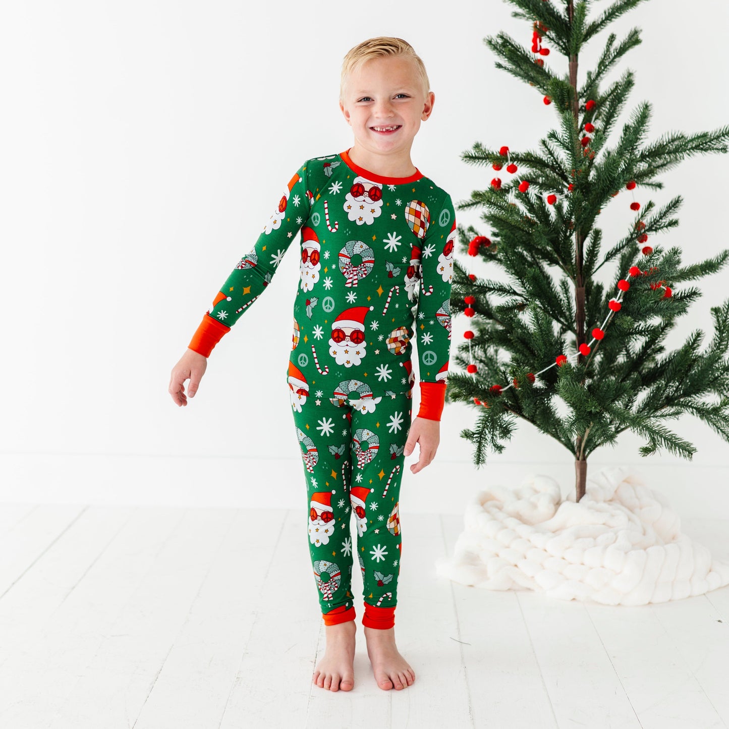 Groovy & Bright Kids Bamboo Pajamas - Kiki + Lulu