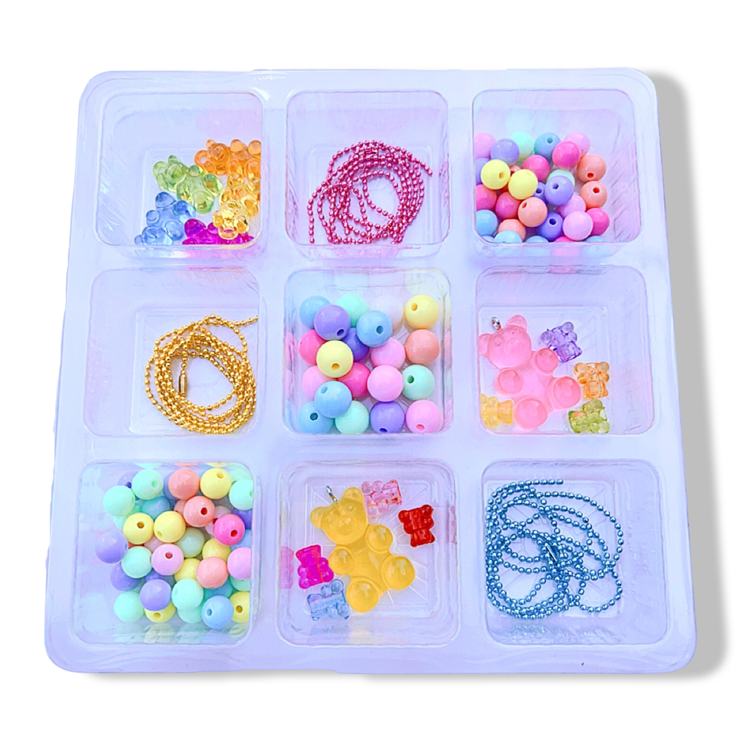 Gummy Bear Kids DIY Necklaces Craft Kit (Large) - POP CUTIE INC