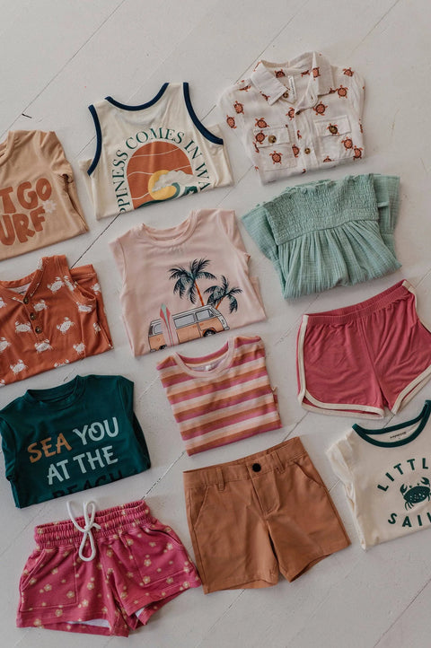 Happiness Comes in Waves Boy's Tank Top - Babysprouts