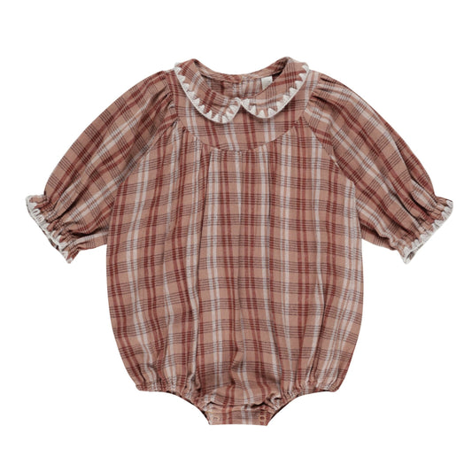 Heidi Romper | Autumn Plaid - Rylee + Cru