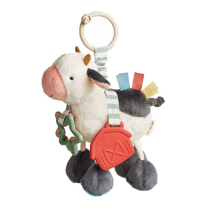 Itzy Friends Link & Love™ Activity Plush: Cow - Itzy Ritzy