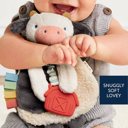 Itzy Friends Lovey™ Plush: Cow - Itzy Ritzy