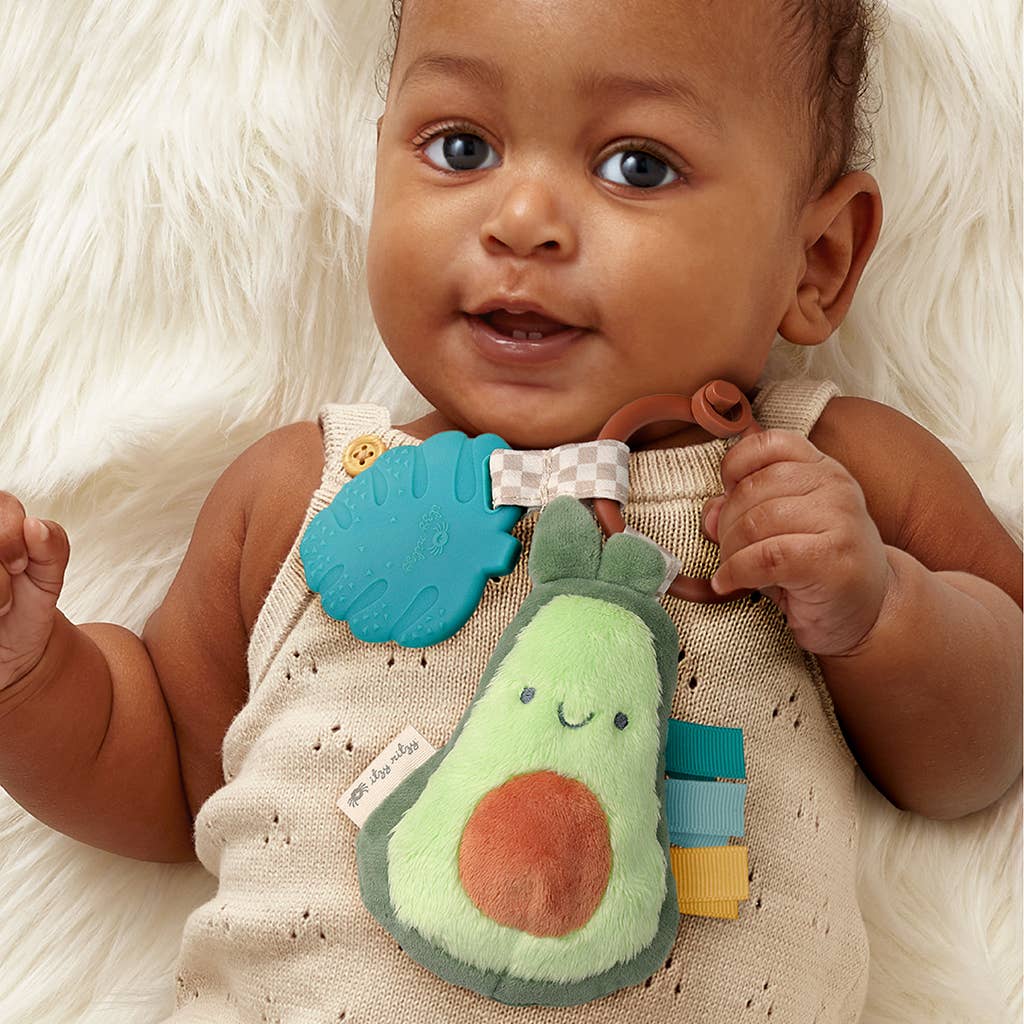 Itzy Pal™ Plush & Teether: Avocado - Itzy Ritzy