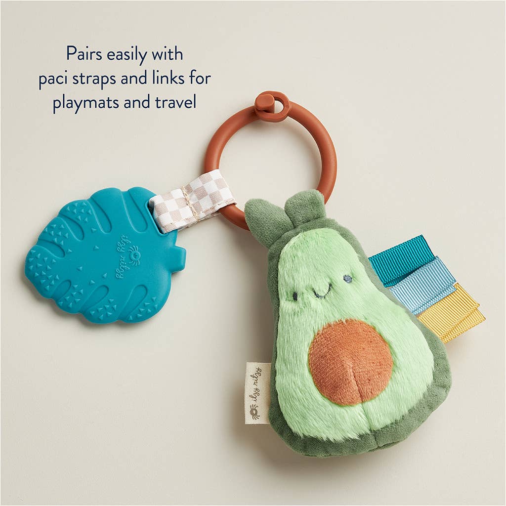 Itzy Pal™ Plush & Teether: Avocado - Itzy Ritzy