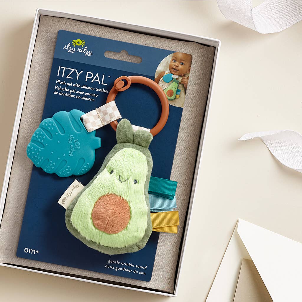 Itzy Pal™ Plush & Teether: Avocado - Itzy Ritzy