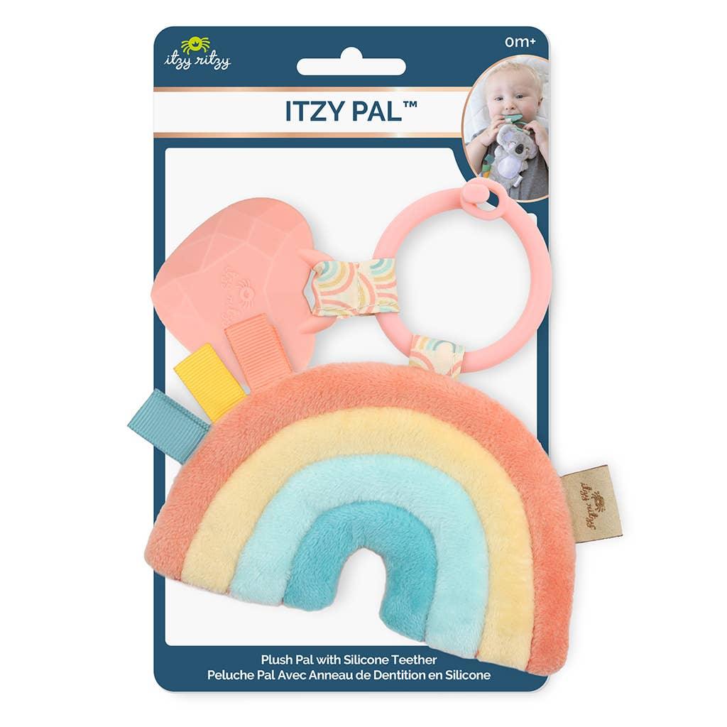 Itzy Pal™ Plush & Teether: Rainbow - Itzy Ritzy