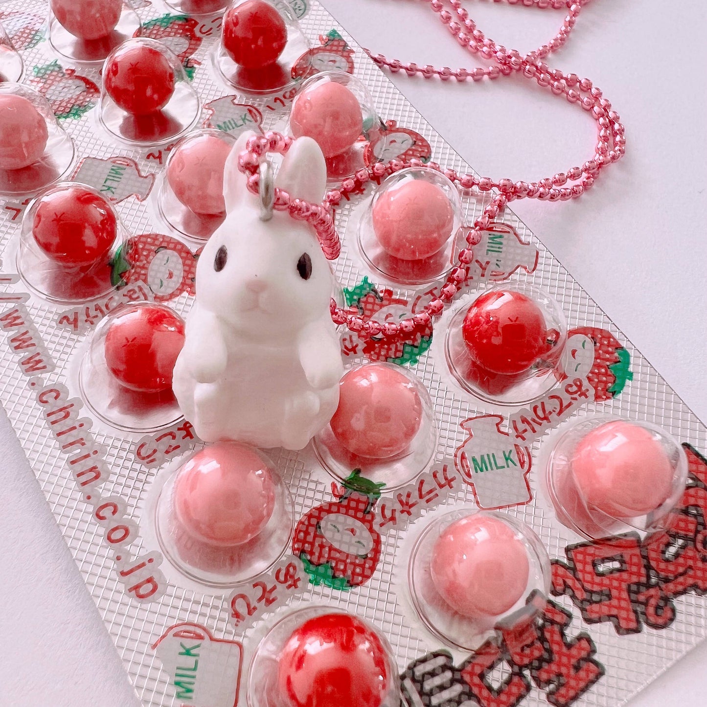 Japanese Bunny Cafe Necklace - POP CUTIE INC