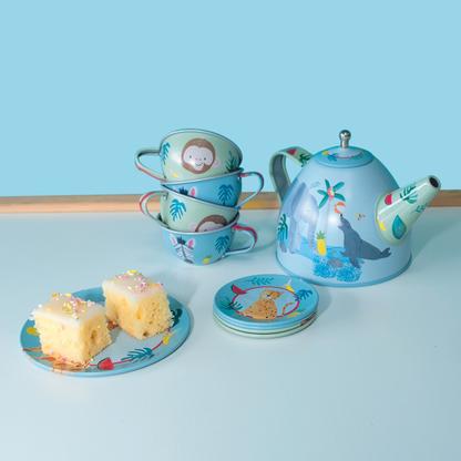 Jungle 14 Piece Tea Set - Floss and Rock