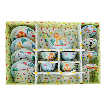 Jungle 14 Piece Tea Set - Floss and Rock