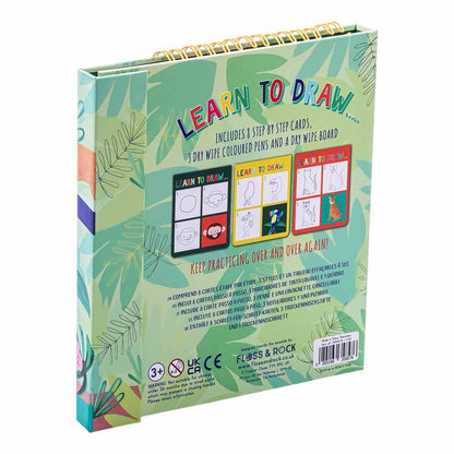 Jungle Learn To Draw Book - Floss and Rock