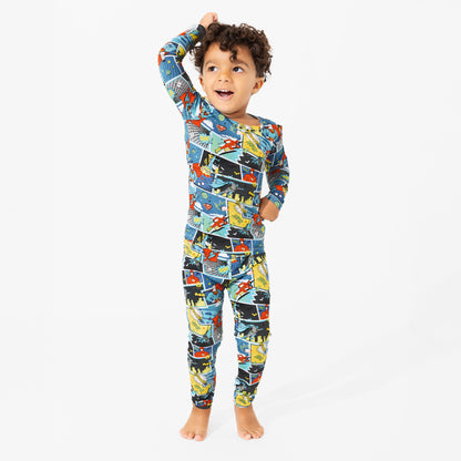 Justice League Heroes Kids Bamboo Pajamas - Bellabu Bear