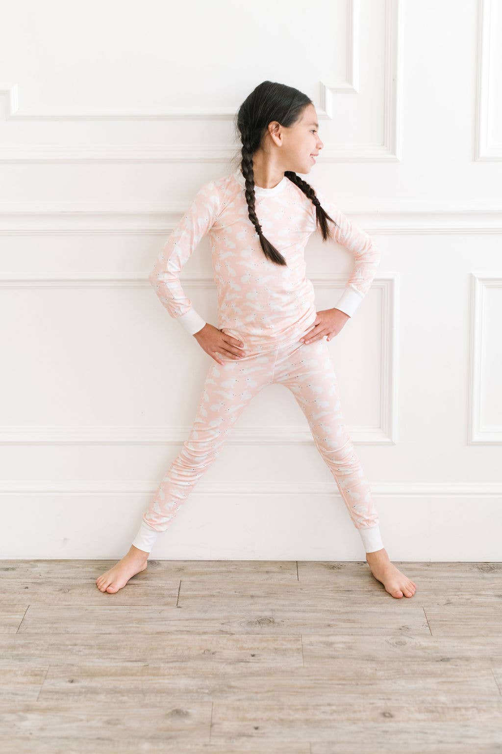 Kids Pajama in Bunny Hop - Ollie Jay