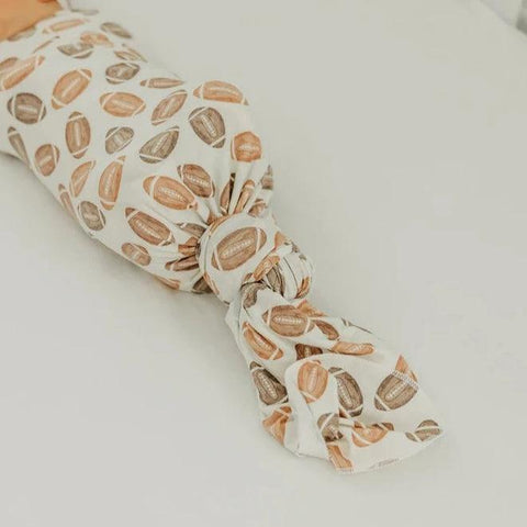 Copper Pearl Knit Swaddle Blanket Blitz