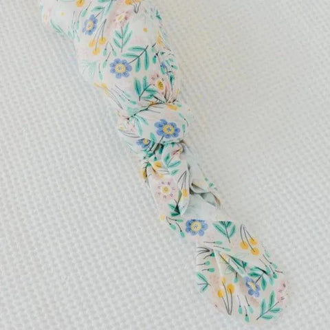 Copper Pearl Knit Swaddle Blanket Clara