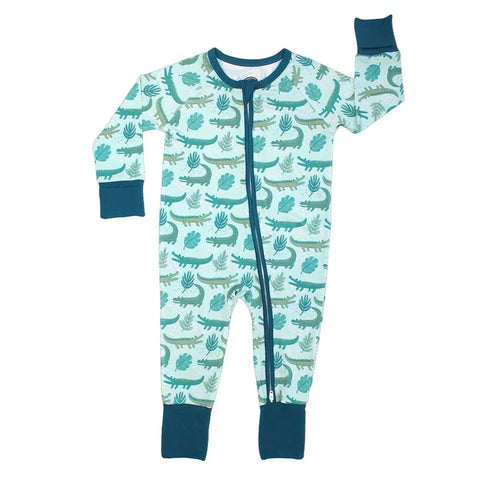 Later Alligator Baby Bamboo Pajama - Emerson and Friends