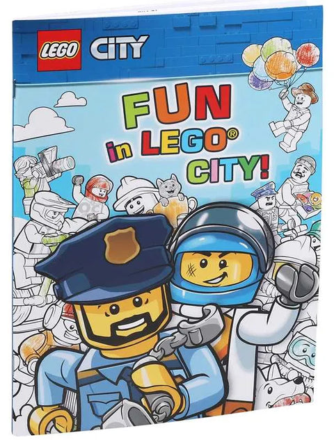 LEGO: Fun in LEGO City! Coloring Book - Simon & Schuster