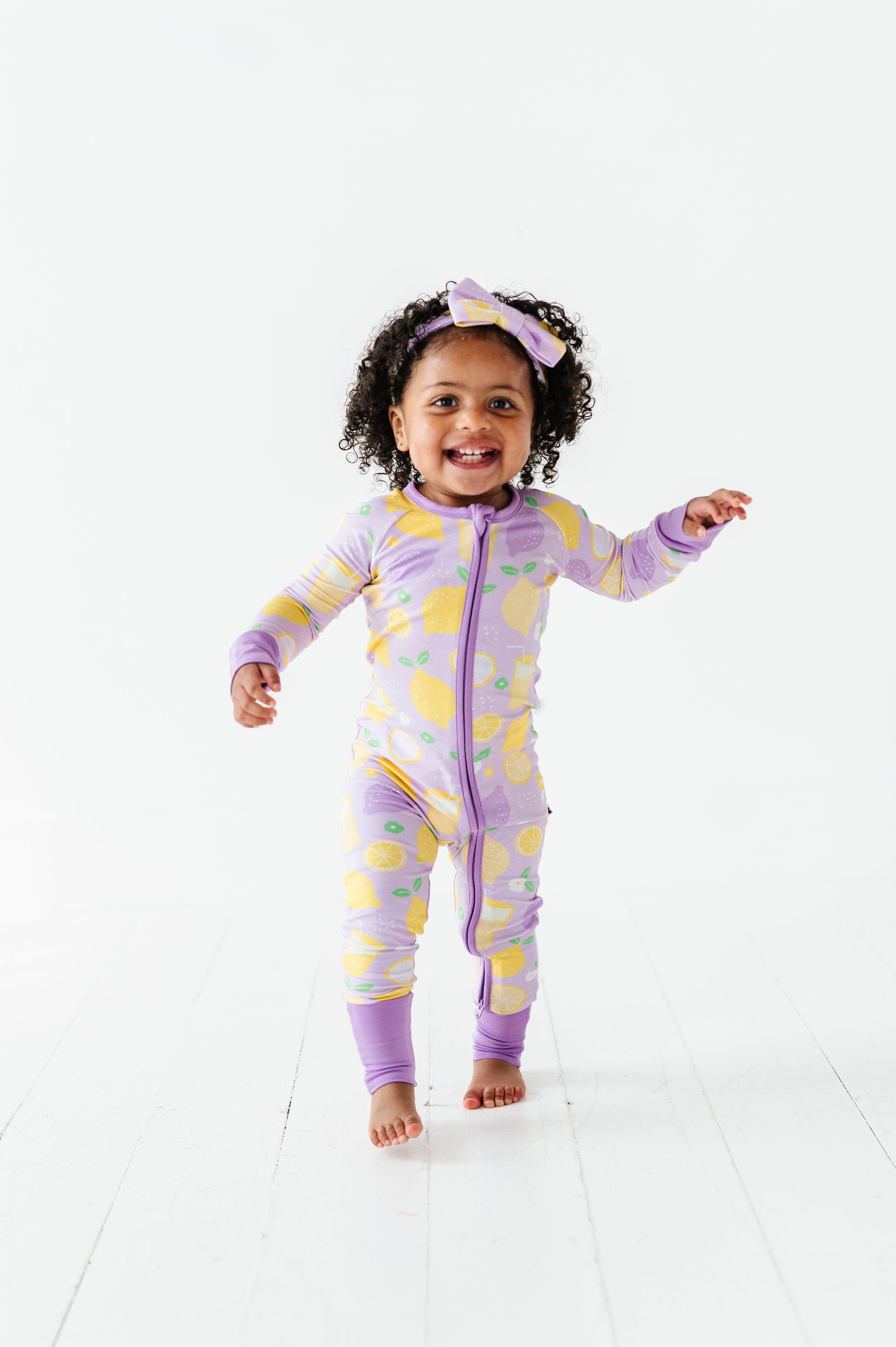 Lemonade Baby Bamboo Pajamas - Kiki + Lulu