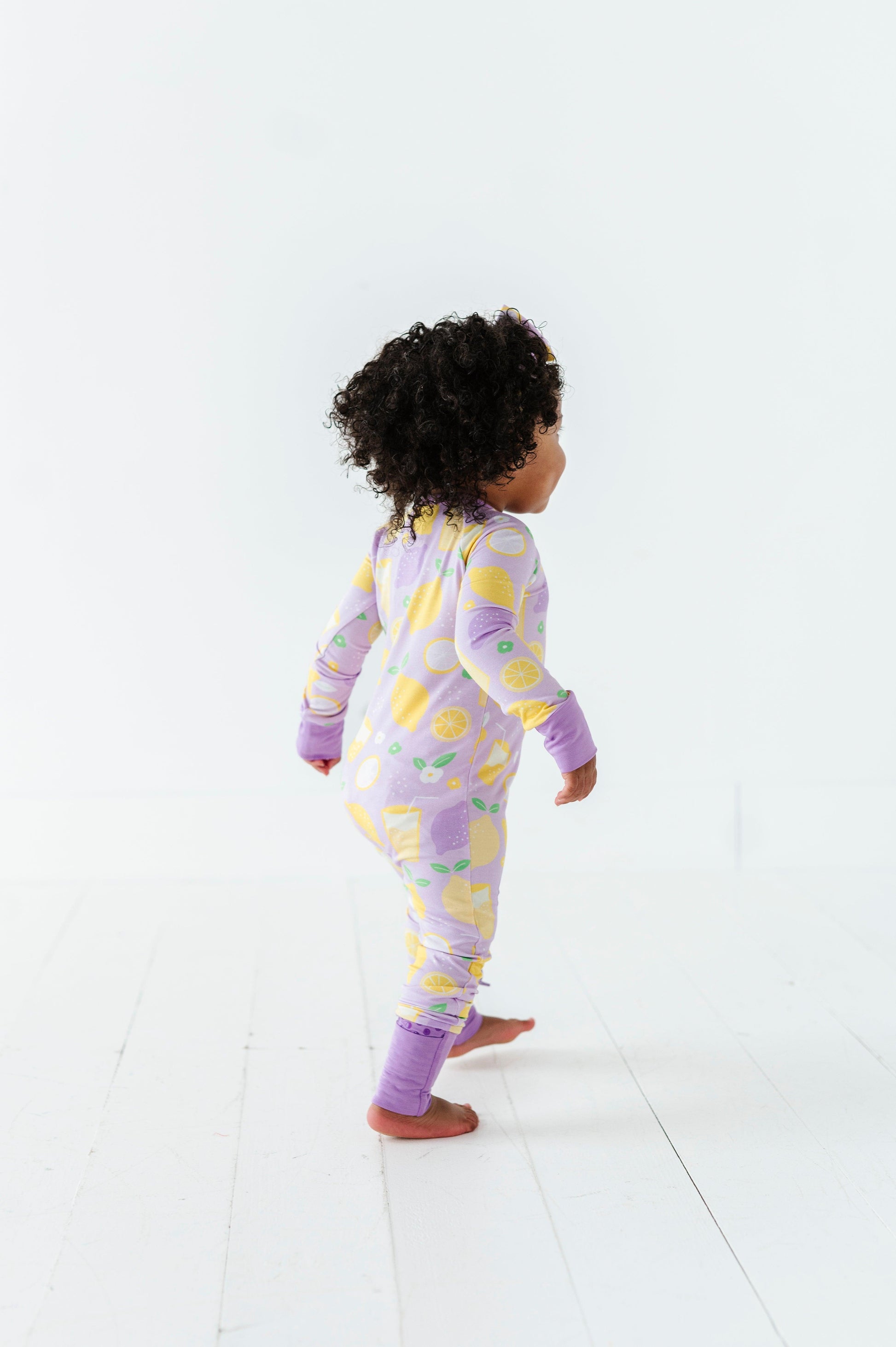 Lemonade Baby Bamboo Pajamas - Kiki + Lulu